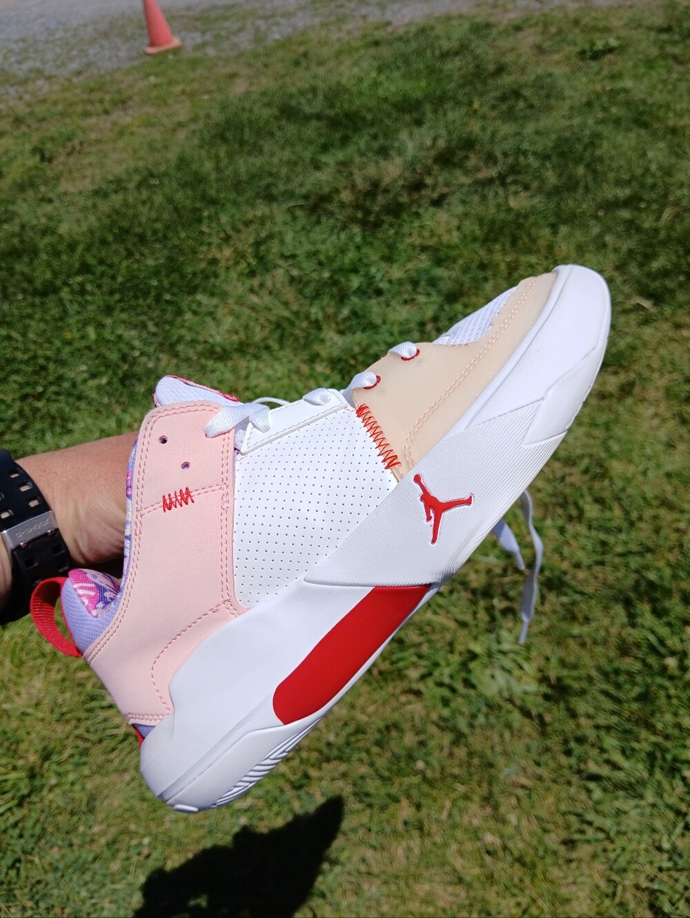 Jordan One Take 5 Basketball/Streetwear Shoes Size 5.5 Youth/7 Women